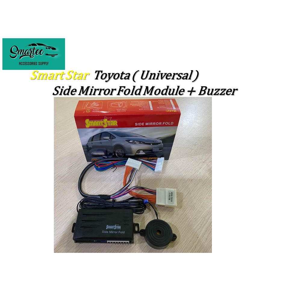 Smart Star Toyota ( Universal ) Side Mirror Fold Module + Buzzer