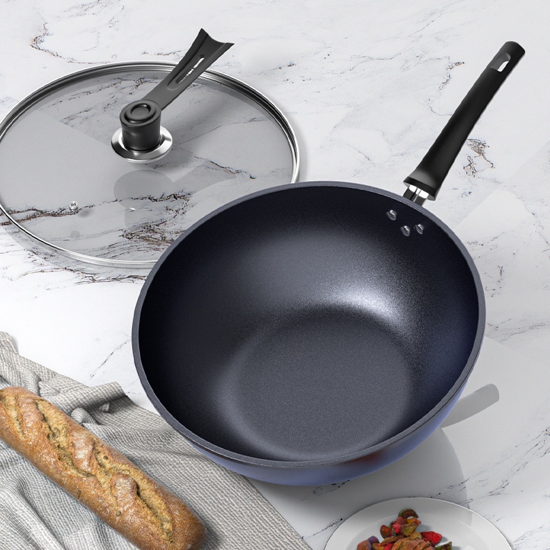 Household Pot NonStick Pan Frying Pan Iron Pan Steamer Griddle Multi