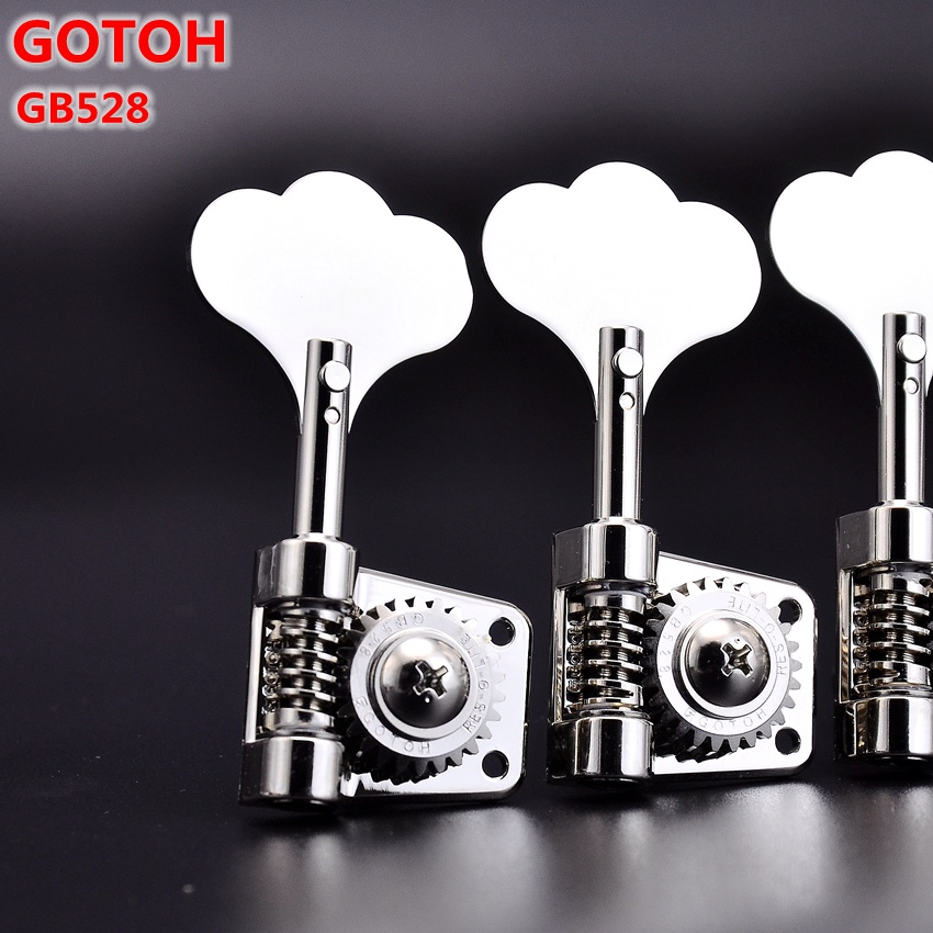 HS1Set 4/5 Strings GOTOH GB528 Electric Bass Cloverleaf Machine Heads