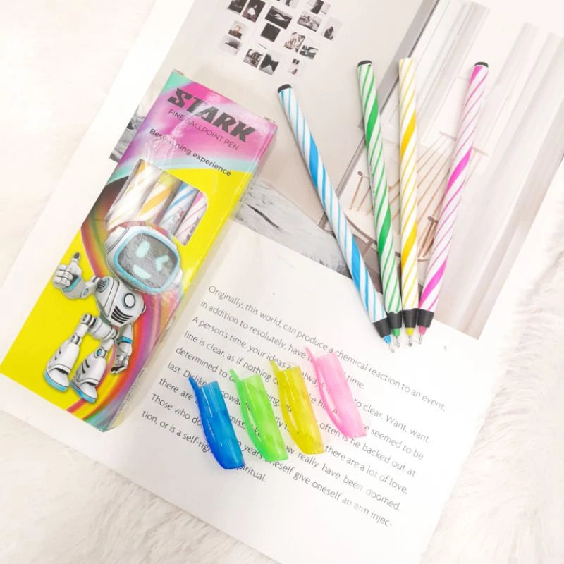 Pulpen Lilin Stark Isi 12pcs Ballpoint stark ST-9106