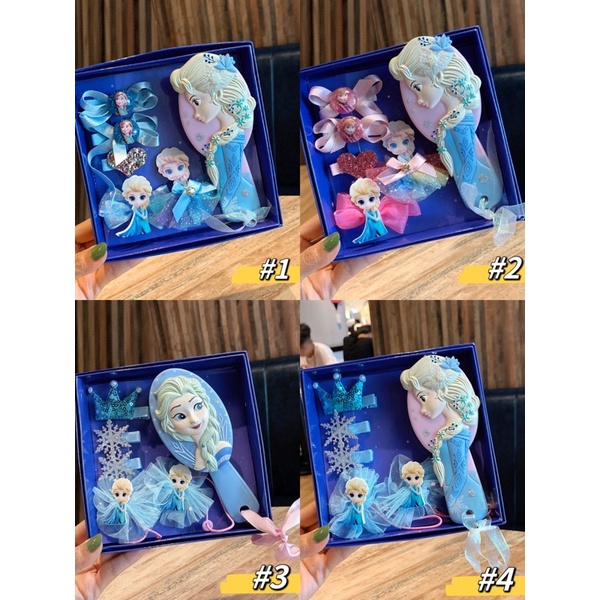 Frozen Princess elsa/princess snow white/ mermaid girl hairpin hair