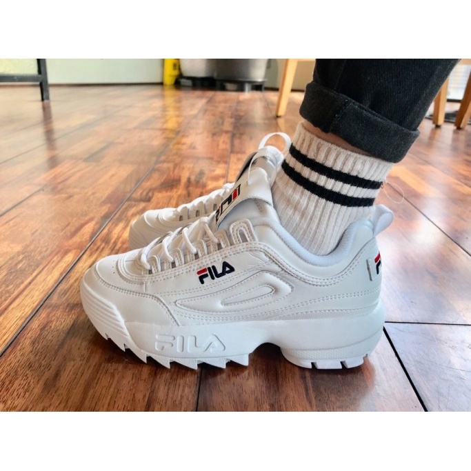 FILA FOR MEN WOMEN Disruptor 2 1998 UNI Sneakers SHOES WHITE