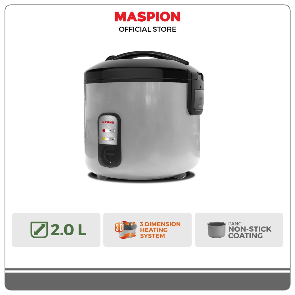Maspion Rice Cooker Magic Com Exclusive 2 Liter EX-2081