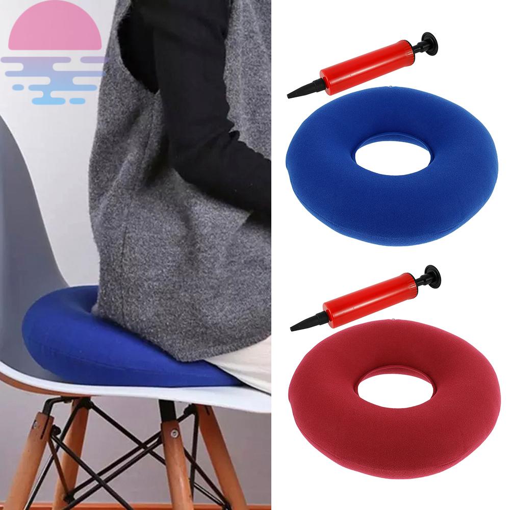 Seat Cushion Lumbar pillow for Office Chair Hemorrhoid Pad Sedentary Care  Caudal Vertebral Hollow Postpartum Bedsore Ring