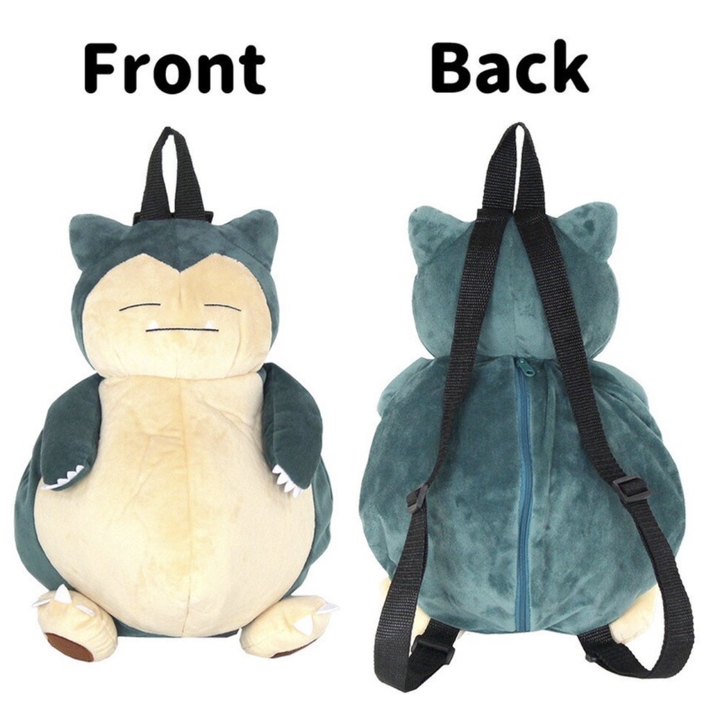 snorlax plush backpack gamestop