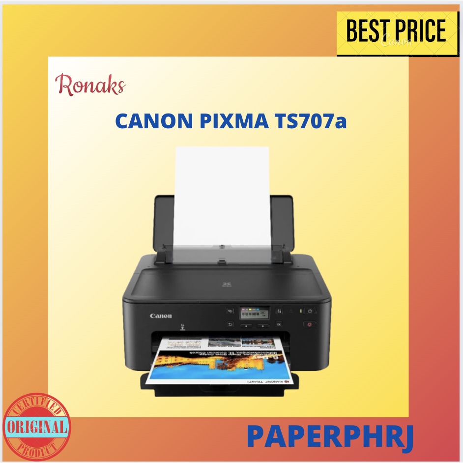 Canon PIXMA TS707A Inkjet Printer Shopee Singapore