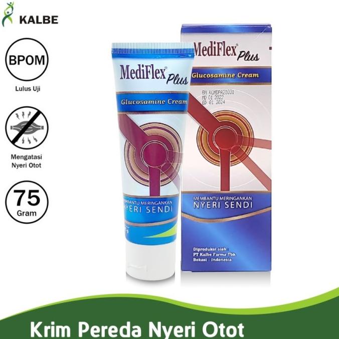 Mediflex PLUS CREAM 75gr/GLUCOSAMINE CREAM/Muscle Pain Relief CREAM