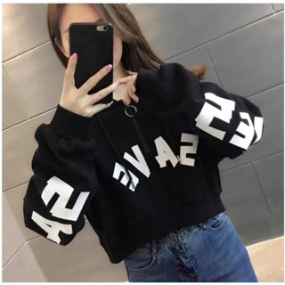 Crop on sale hoodie shopee