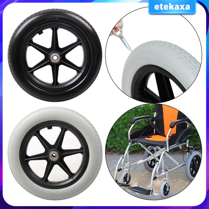 12inch Wheelchair Replacement Rear Wheel for Wheelchairs Walkers