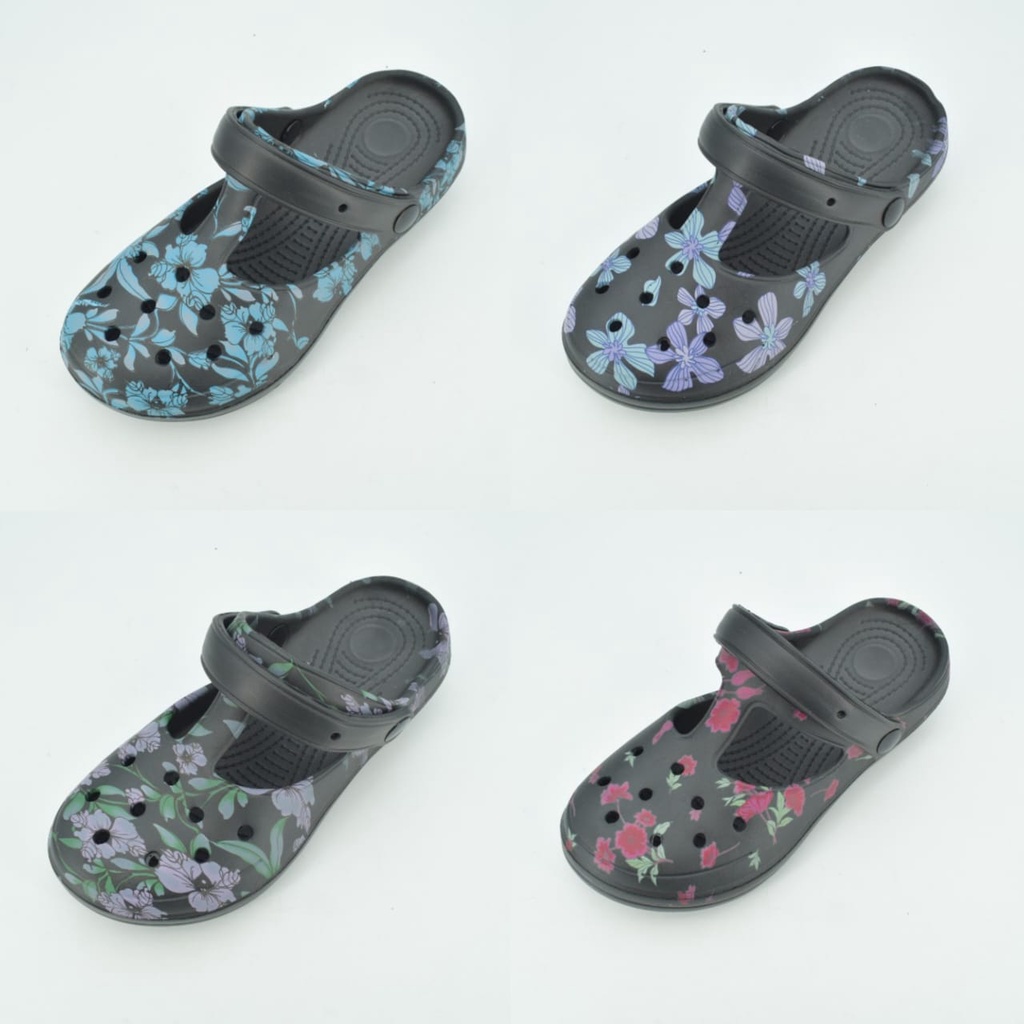 Happy 603 Lady/Women Comfort Crocs Rubber Shoes Clogs Kroc Gadis ...