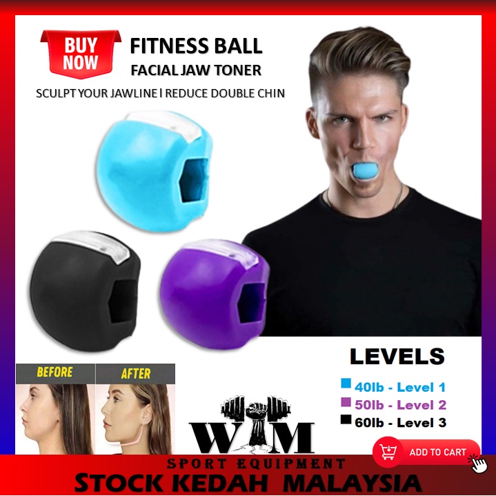 Face Fitness Ball Jawline Exerciser Ball Jaw Exercise Jawline Shaper