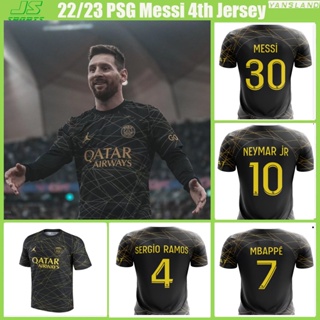 Messi Player Version 22/23 PSG Jersey Forth Football Jersey Custom