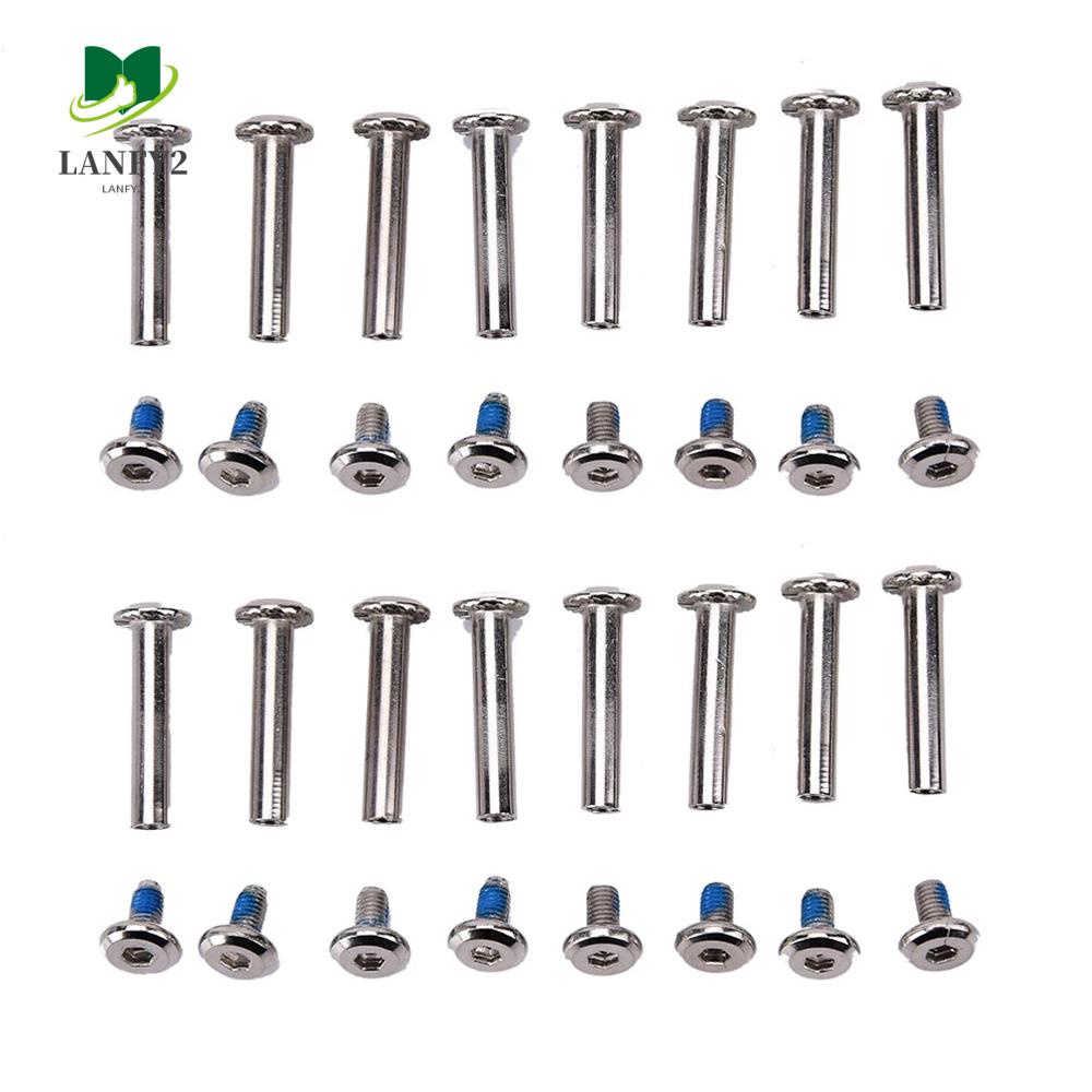 LANFY Replacement Inline Skate Screw OD 6mm Male And Female Screws