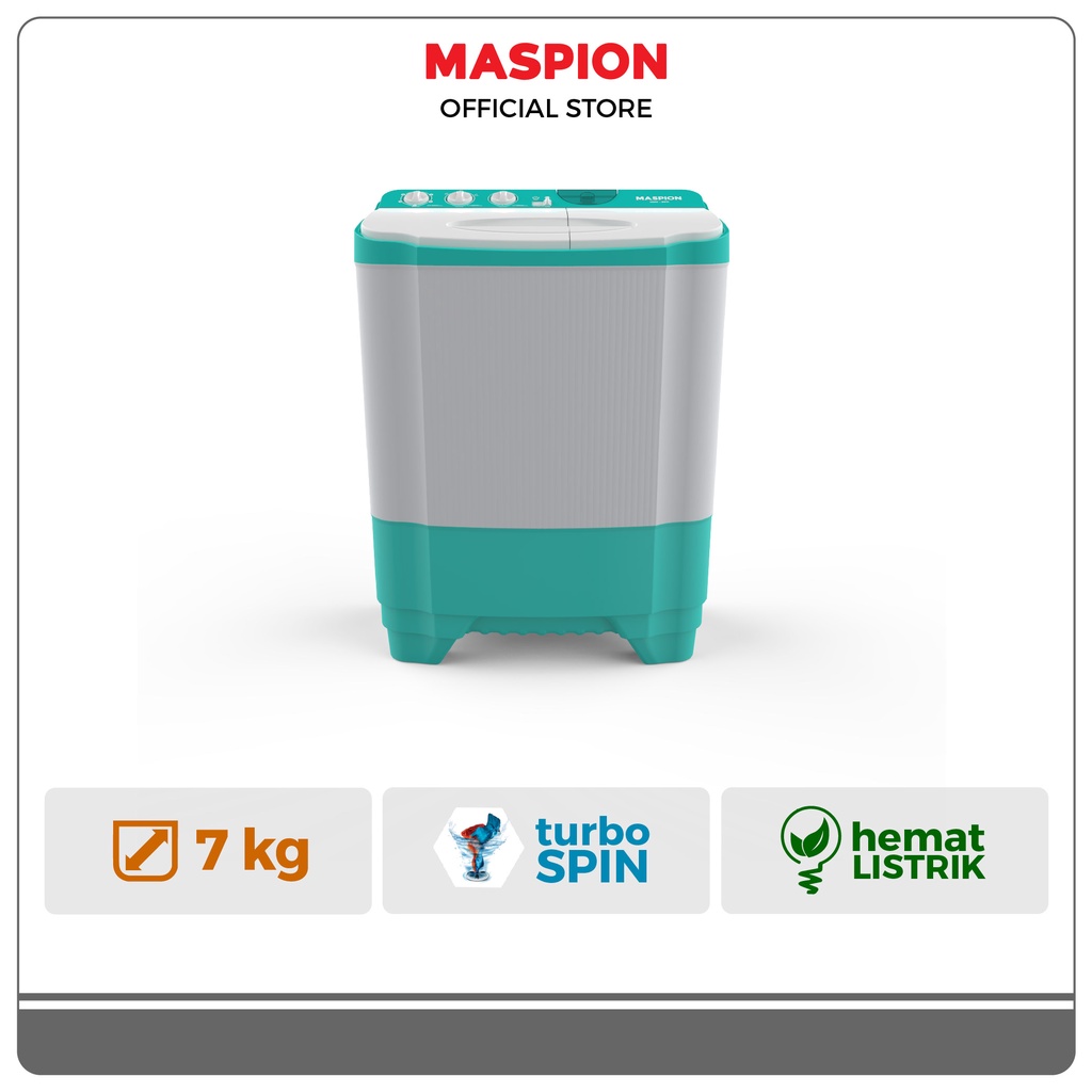 Maspion Mesin Cuci 2 Tabung 7 Kg MMC-9971 - Gambar 2