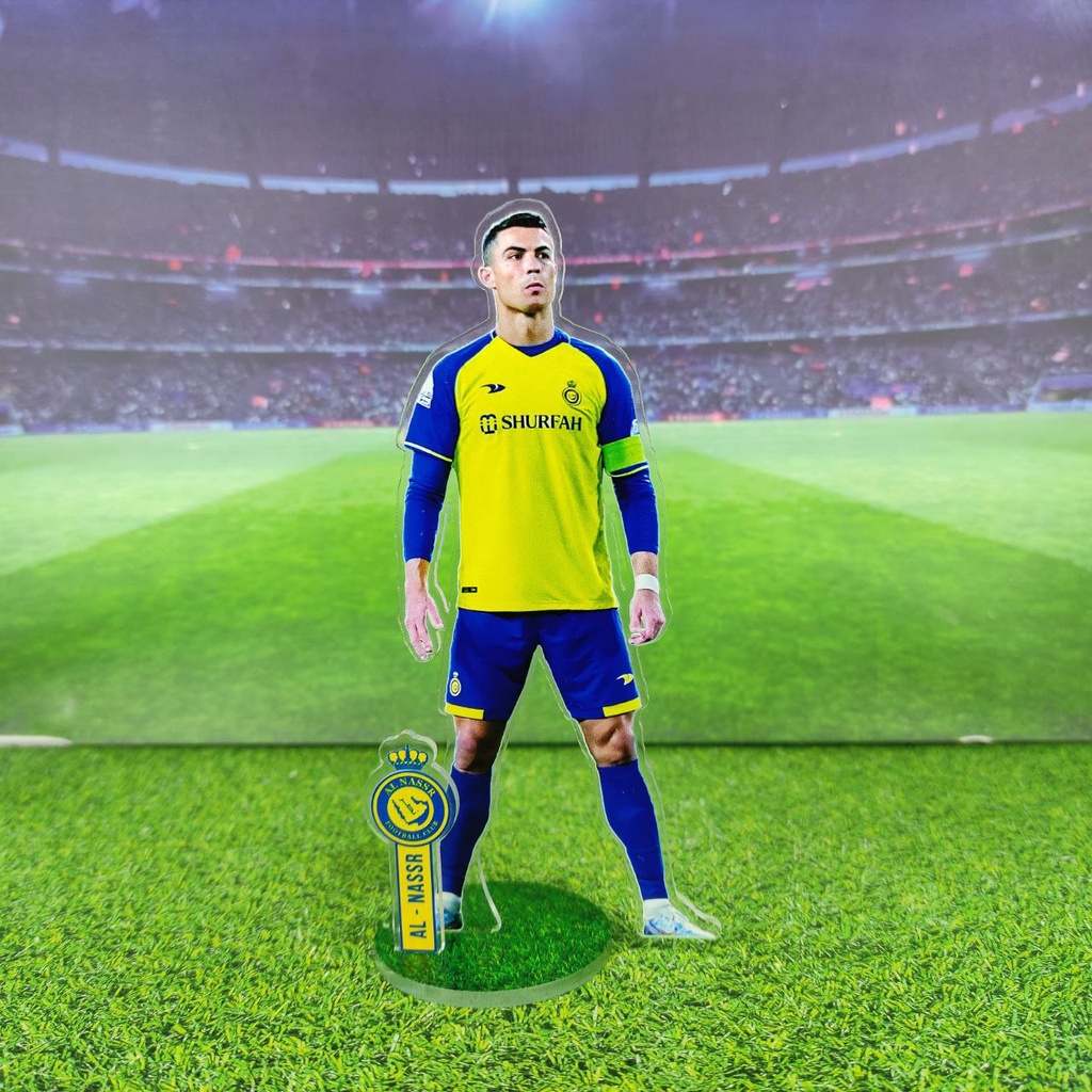 Cristiano Ronaldo Custom Al Nassr Kit Minifigure Football Player