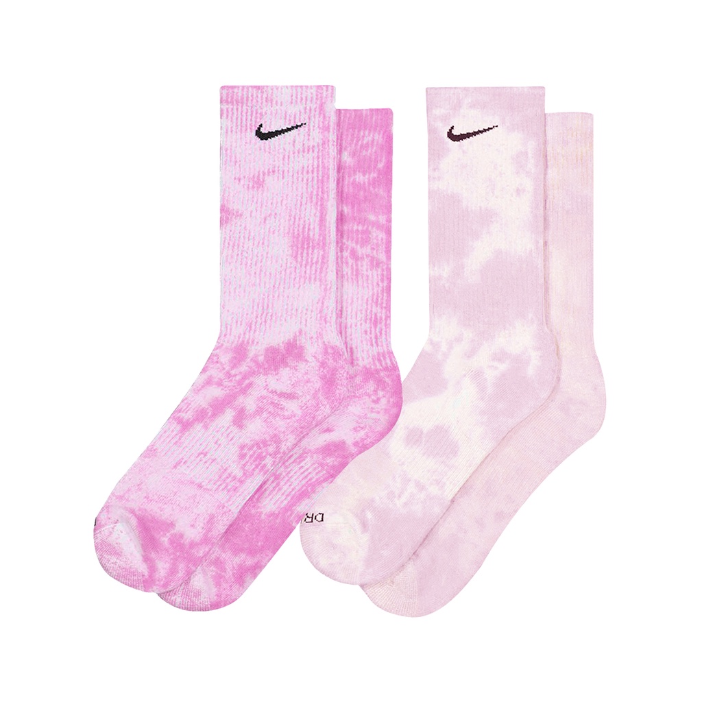 Nike Socks Everyday Men Women Style Rendering Tie-Dye Two Pairs ...