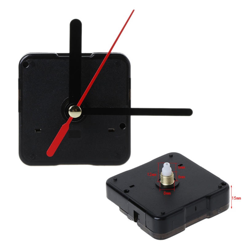 weroyal DIY Quartz Clock Movement with Pointed Mechanisms Replacement for Home Wall Clocks