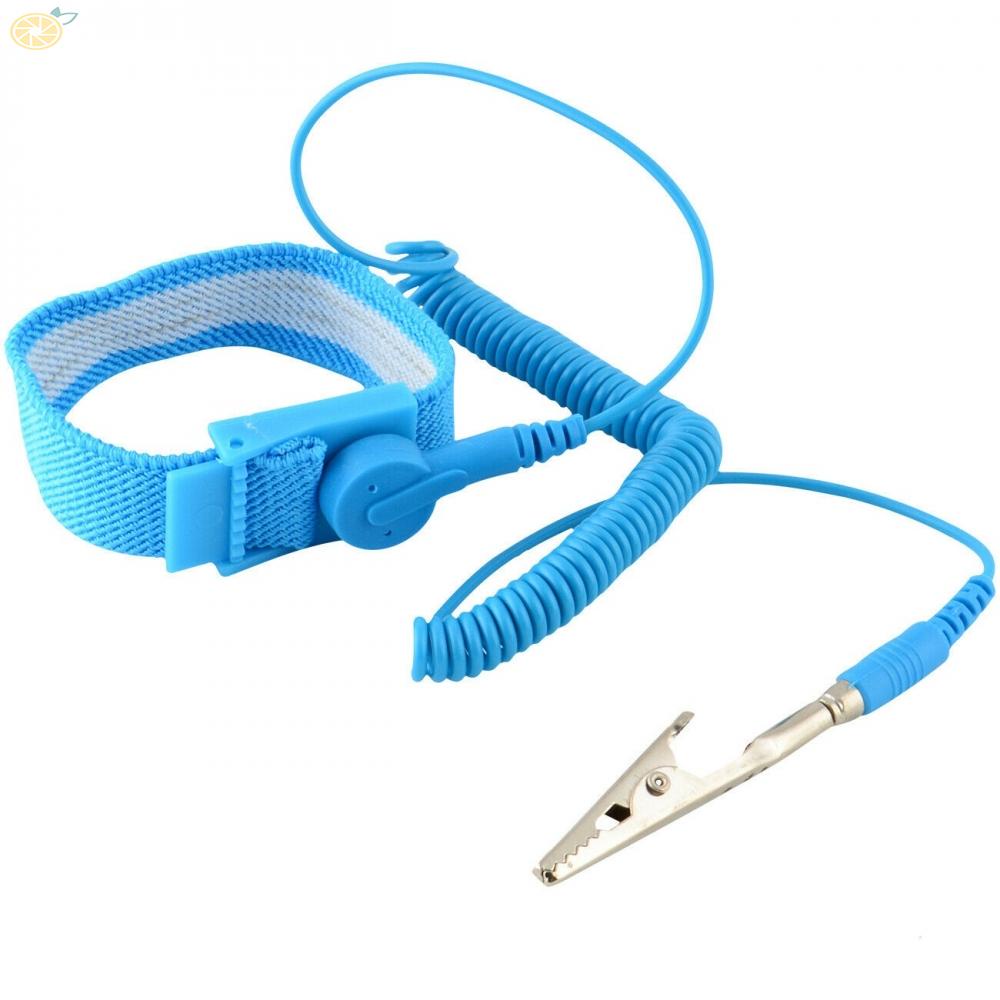 【FIVES】Anti-Static Wrist Band ESD Grounding Strap Prevents Static Build ...