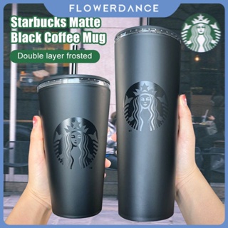 Reusable Starbucks Mug Rare Starbucks Tumblers 24oz/710ml Black