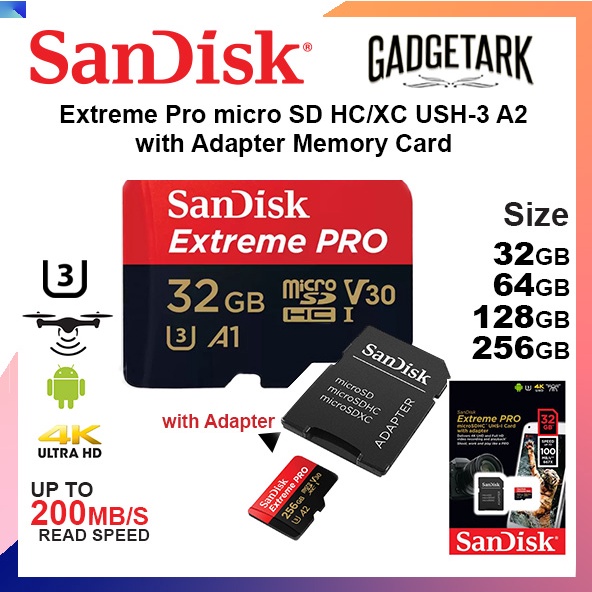 [SG] SanDisk Extreme Pro 32GB | 64GB | 128GB | 256GB | 512GB | 1TB ...