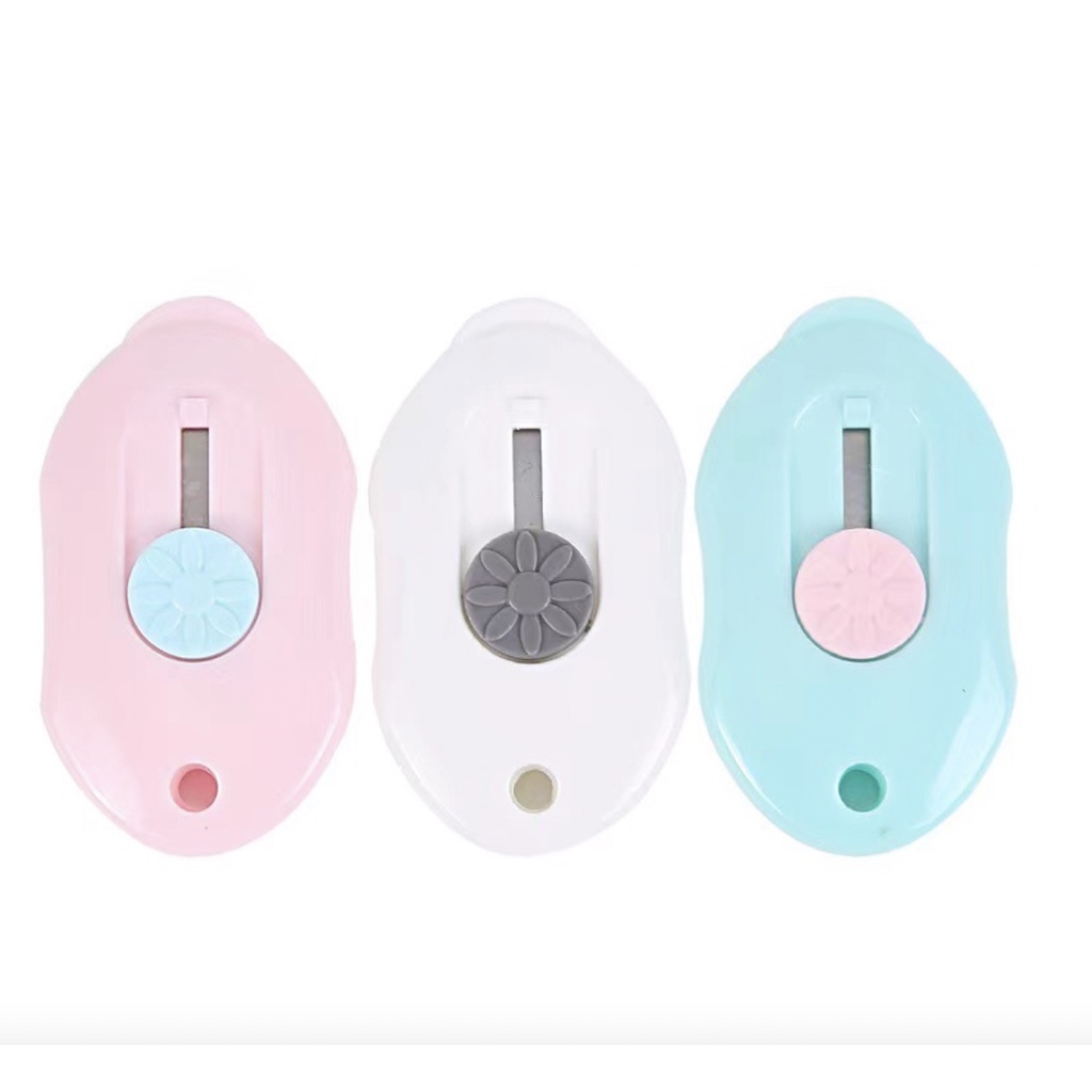 1pcs CUTTER MINI PORTABLE PEMOTONG KERTAS PEMBUKA PAKET - Gambar 4