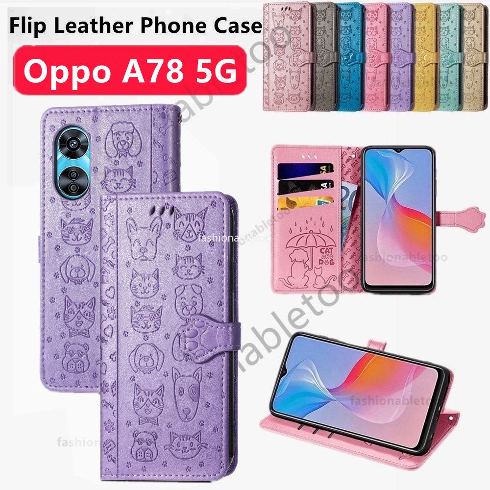 For OPPO A78 5G Case Cover OPPO A78 5G Capas Phone Bumper Back Shockproof  Matte Shockproof