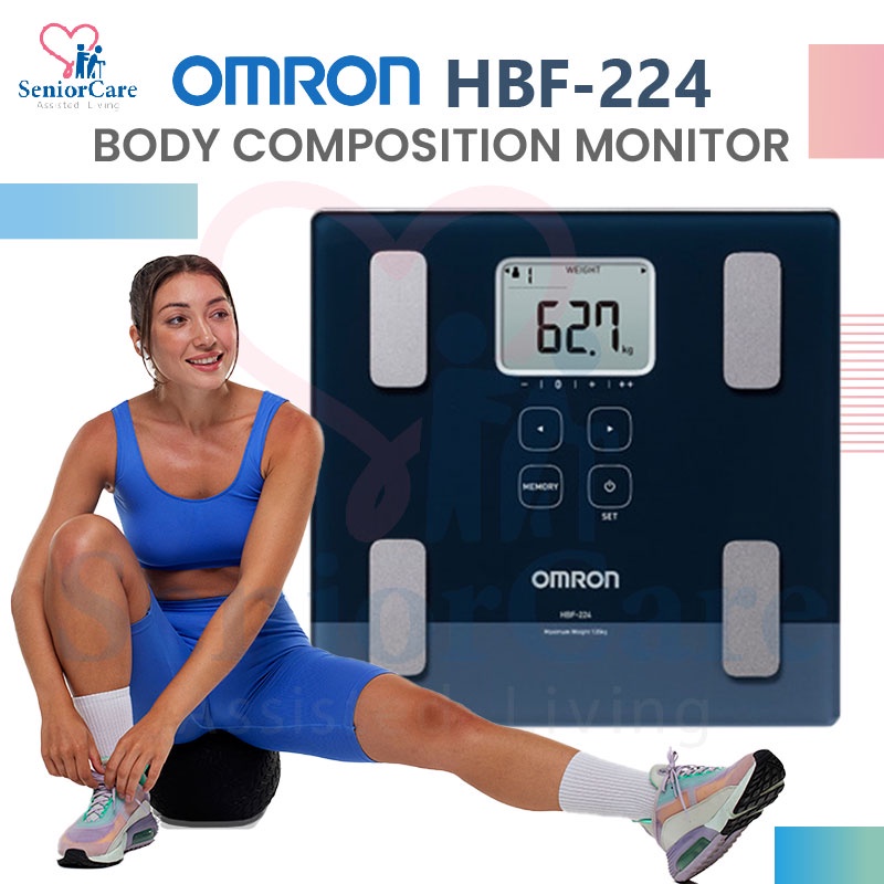 *SG* Omron HBF224 Body Composition Monitor Body Scan Scale Smart