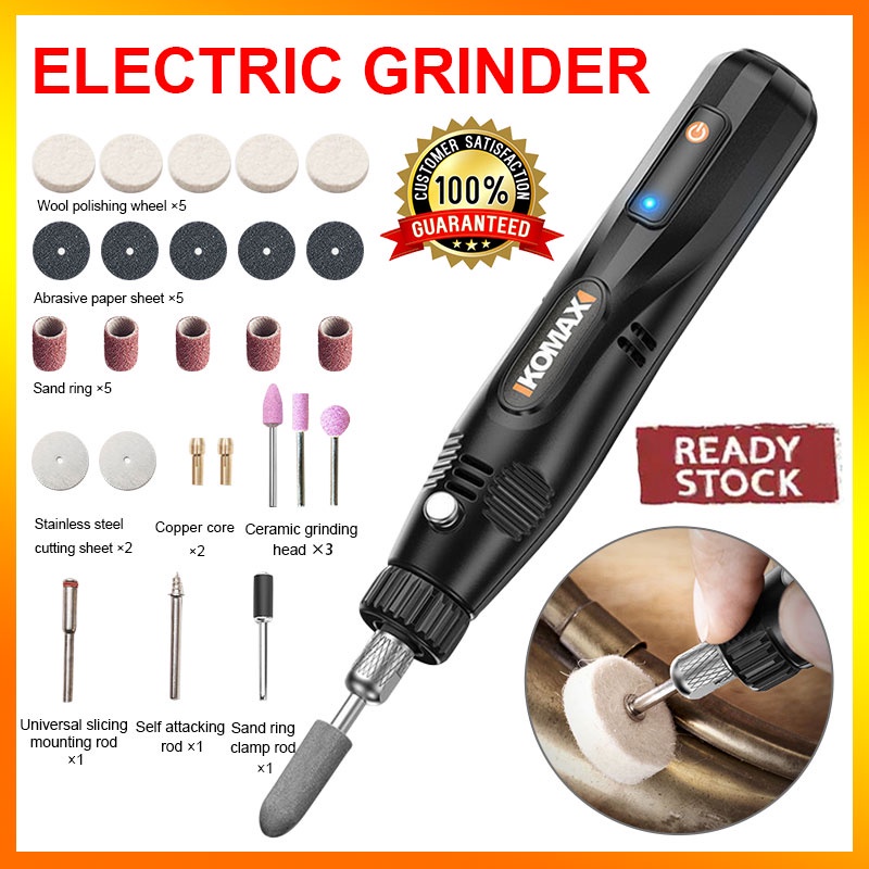 231PCS Electric Grinder kit Grinder Engraver Pen Mini Engraving ...