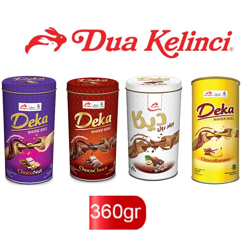 Deka Wafer Roll Tin 360g 360 gram can | Shopee Singapore