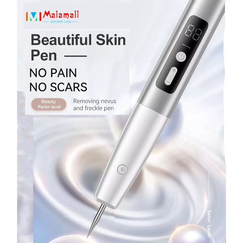 LCD Plasma Pen Laser Tattoo Mole Removal Machine Skin Tag Freckle Black ...