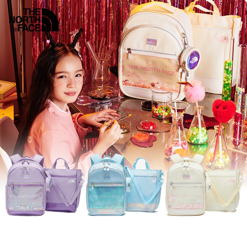【The North Face】 Korea backpack school bag GIRLS GLOSSY SCH PACK
