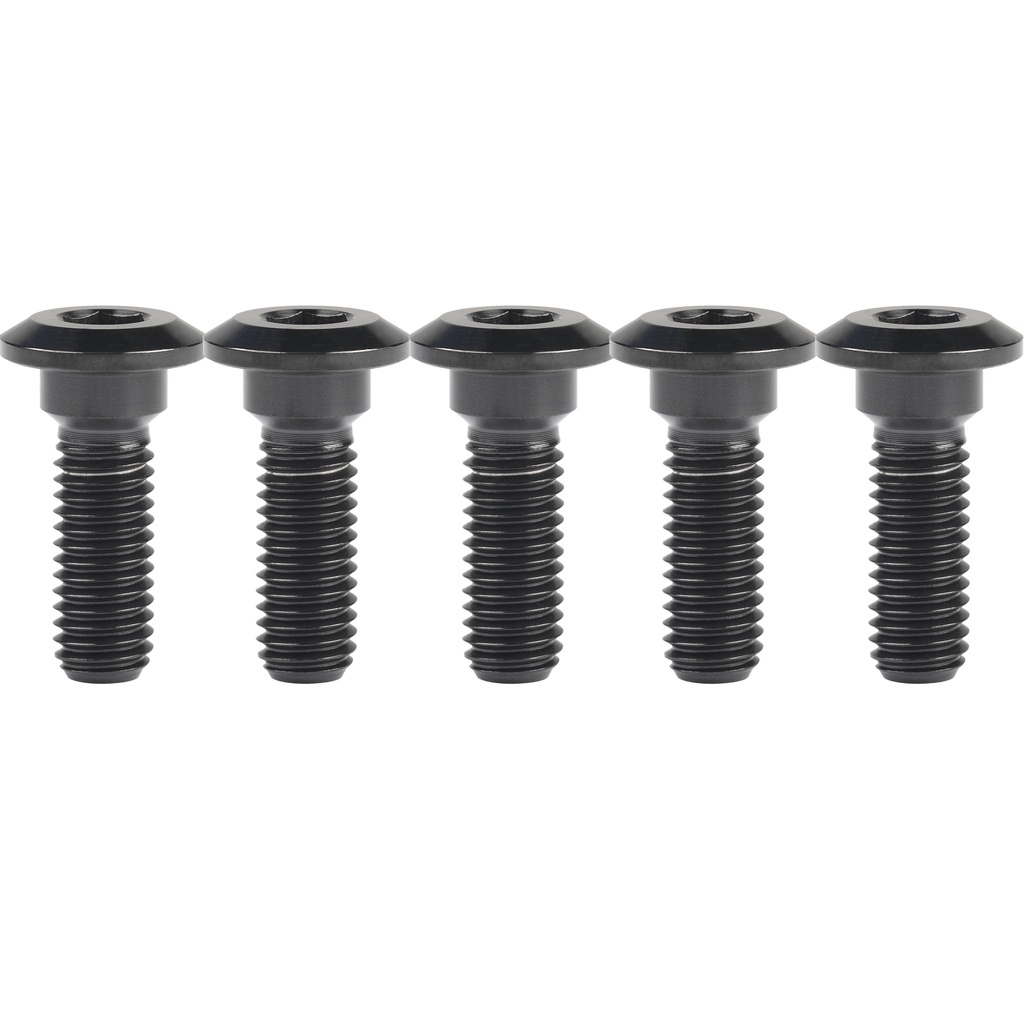 Wanyifa 5 Pcs Titanium Bolts M8x20 22 30 33mm Screws Hex Socket Head ...