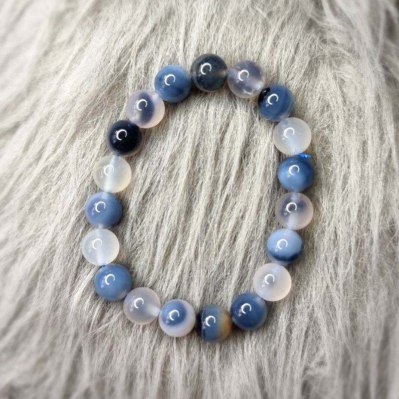 Agate hot sale crystal bracelet