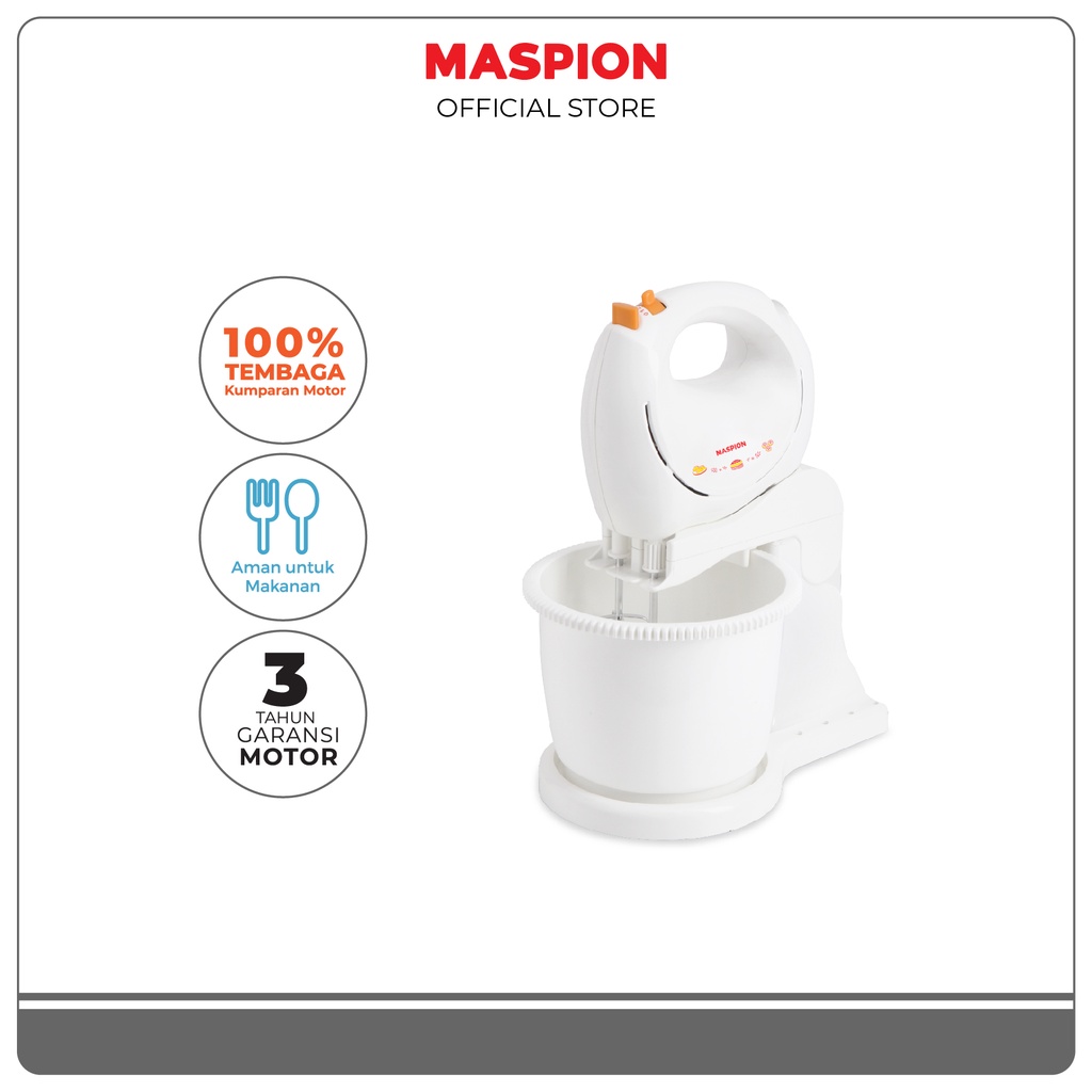Maspion Stand Mixer Kapasitas 1 Liter MT-1160