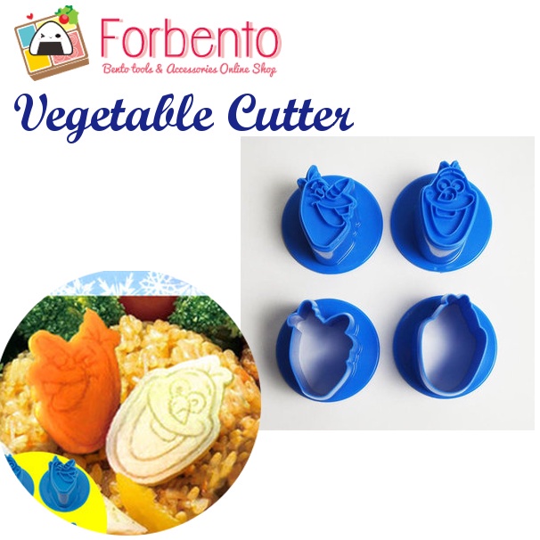 Bento Cutter Vegetable Mold - Vegetable Disney Olaf | Shopee Singapore