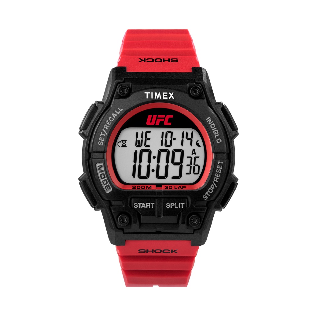 Red on sale timex watch