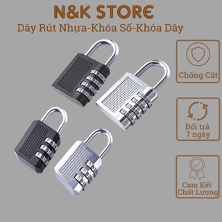 10pcs 4 Digit Dial Combination Code Number Lock Padlock For Luggage Zipper  Bag Backpack Window Door Drawer Cabinet Locks - AliExpress