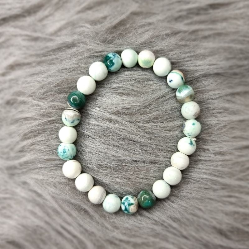 Agate crystal clearance bracelet