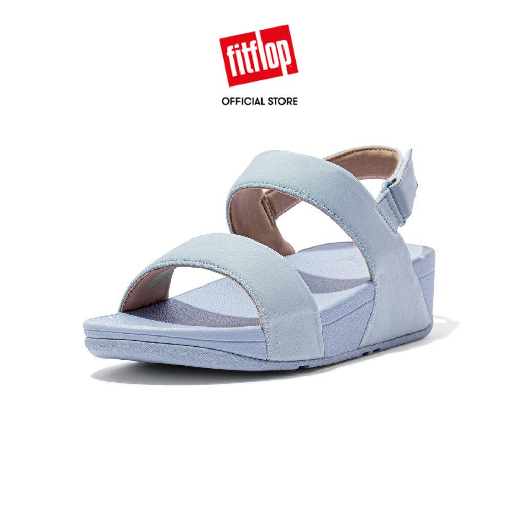 FitFlop LULU Women's WaterResistant Sandals Pale Blue/Beige (EE2896