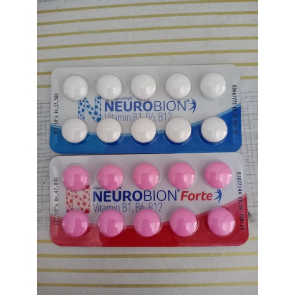 Neurobion Tablets and Neurobion Forte for aches, fatigue, lack of ...