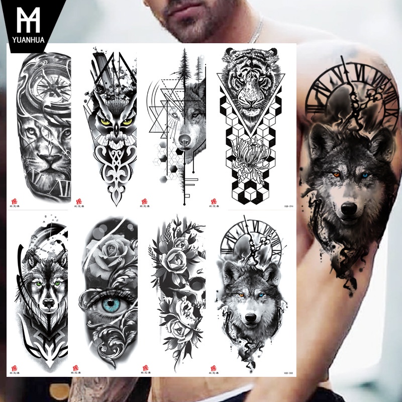 Temporary Sticker Temporary Tattoo Arm Hand Temporary Tattoo Halal 3D