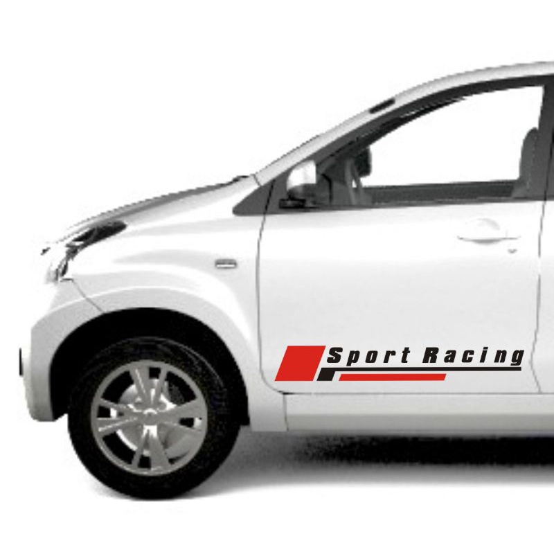 Sport racing Car cutting list Sticker | Shopee Singapore