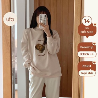 Thick cotton sweatshirts printed freesize BST BRUNCH Sweater by ufothebasic Shopee Singapore