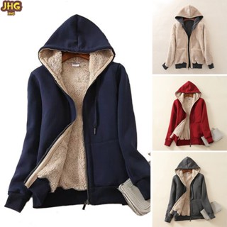 Winter Coats for Women Fashion Women'S Cute Hoodies Teen Girl Fall Jacket  Oversized Sweatshirts Casual Drawstring Clothes Zip Up Hoodie with Pocket  Coffee,3XL 