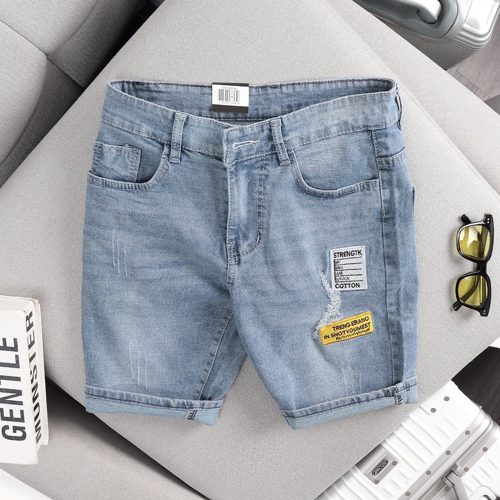 Code QSN 29 4-Way Stretchy denim Men'S Jeans Shorts As Standard from ...