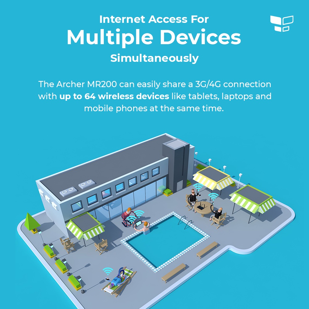 TP-Link Archer MR200 AC750 Wireless Dual Band 4G LTE Router SIM Card ...