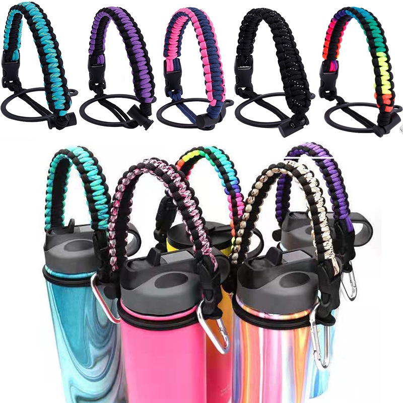 Outdoor Durable Cup Rope Shoulder Strap for Bottle Colored Water Bottle ...