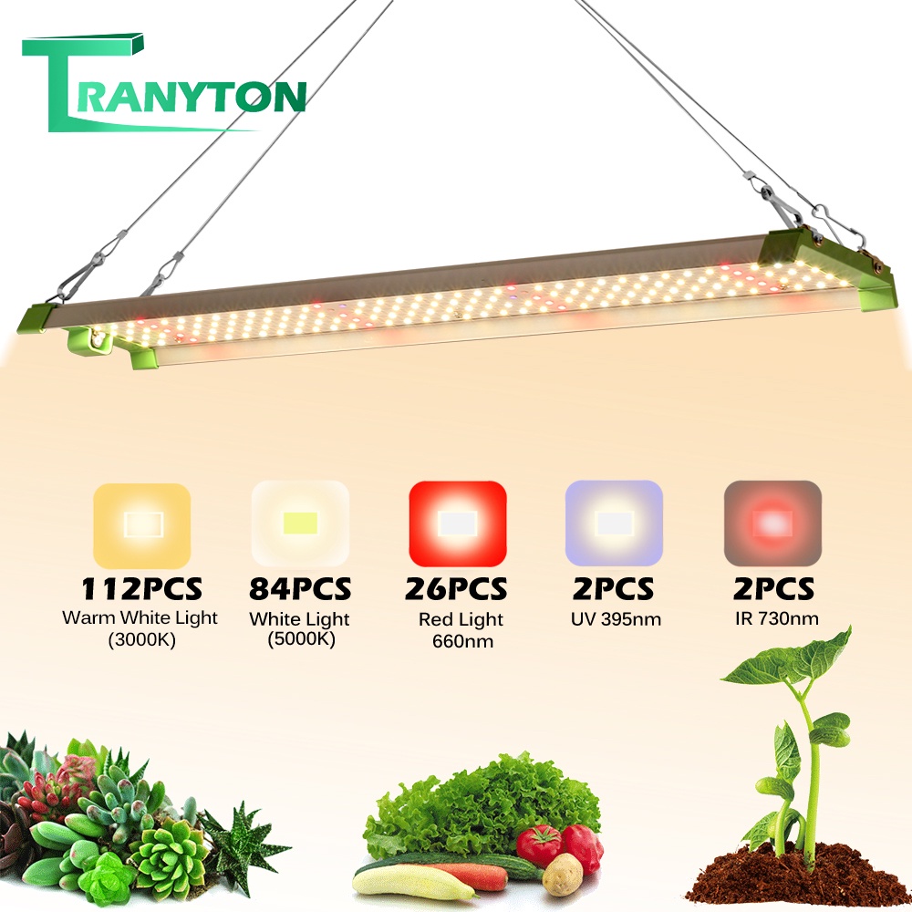 AC85-265V 850W LED Grow Light Samsung LM281B Full Spectrum Grow Light ...