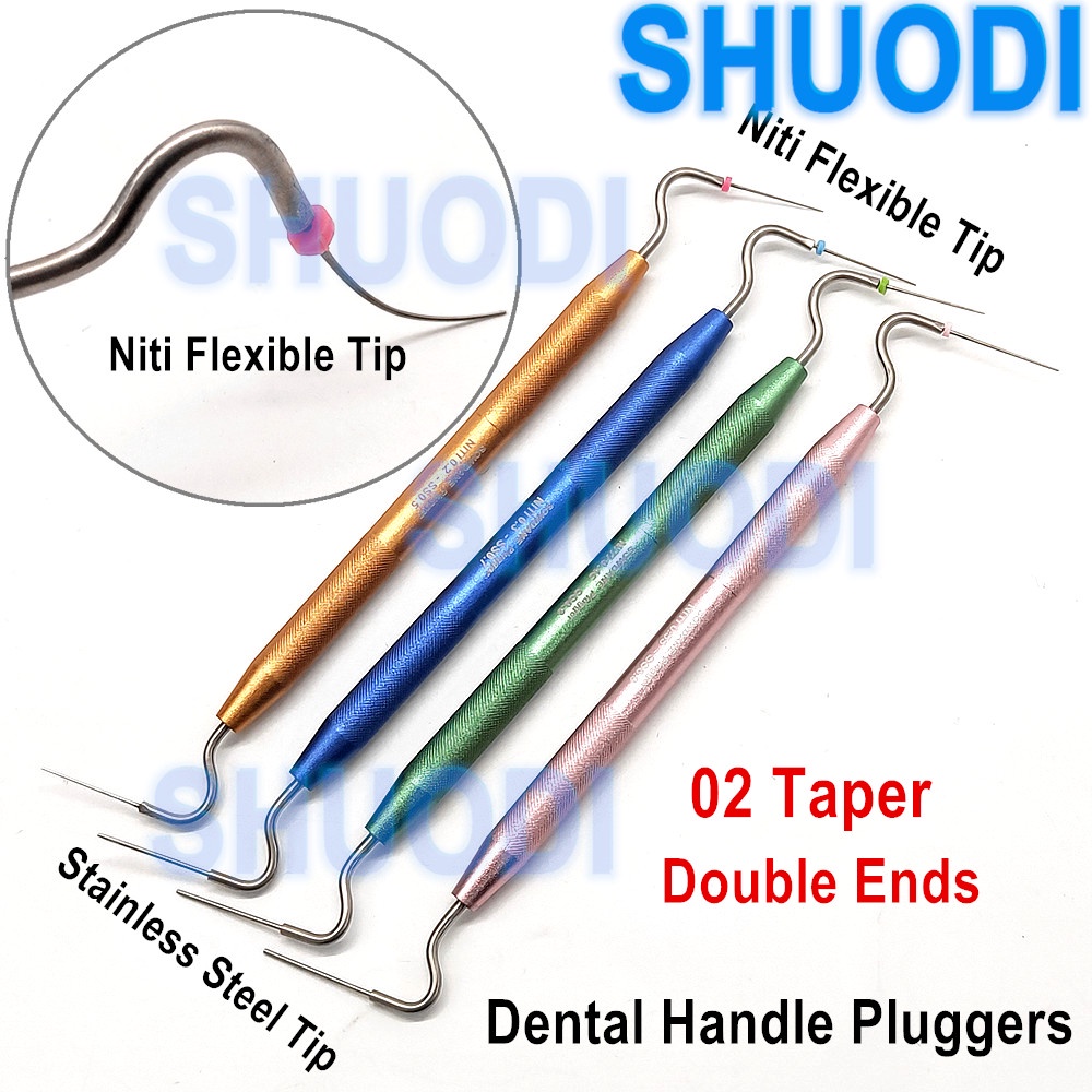 Dental Hand Pluggers NITI Flexible Tip Dentist Endodontic Instruments