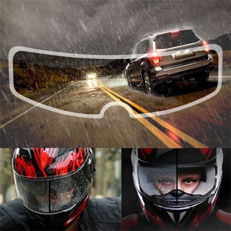 Anti-fog and water-resistant motorcycle helmet stickers Anti-fog ...